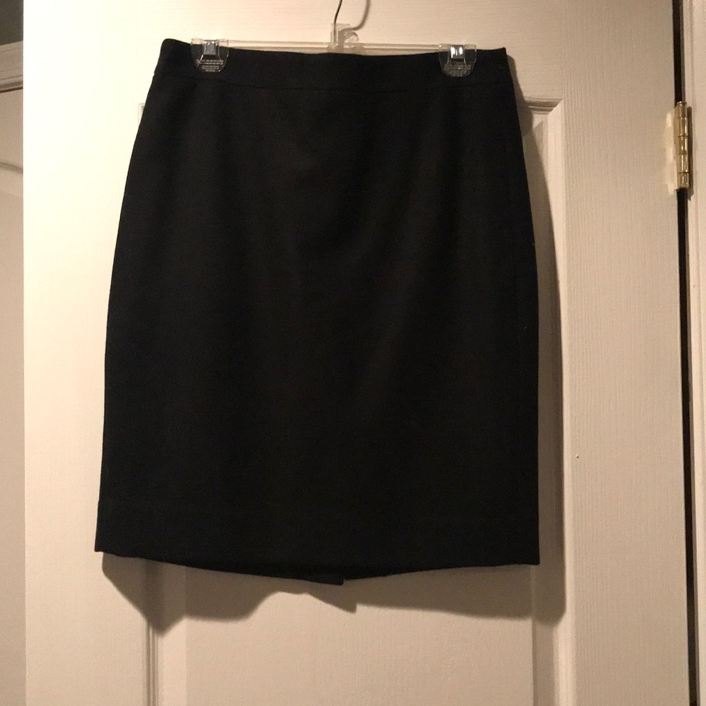 Black Jcrew knee length skirt. Never worn